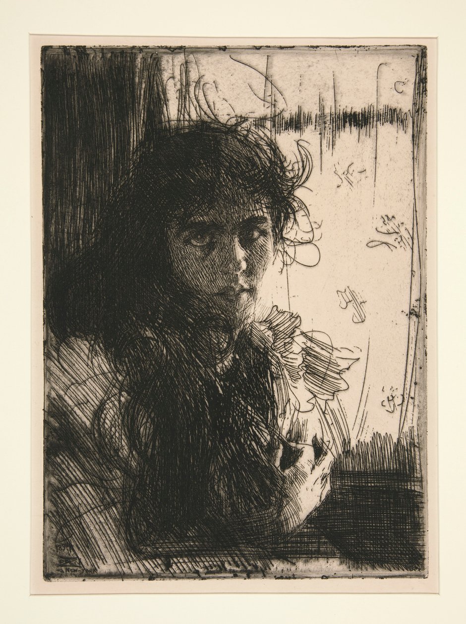 Ein irisches Mädchen oder Annie von Anders Leonard Zorn