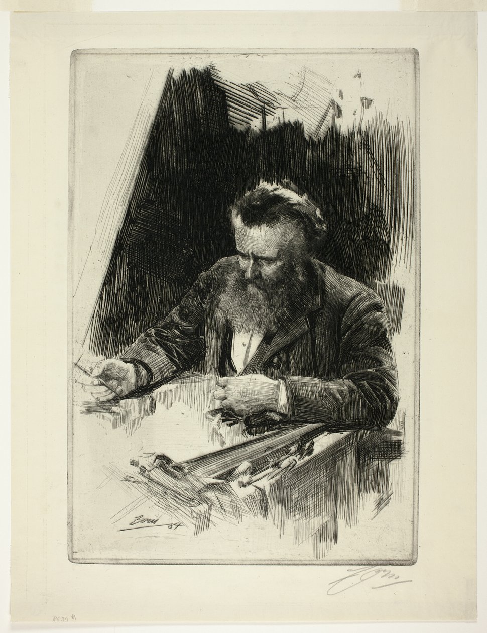Axel Herman Haig III von Anders Leonard Zorn