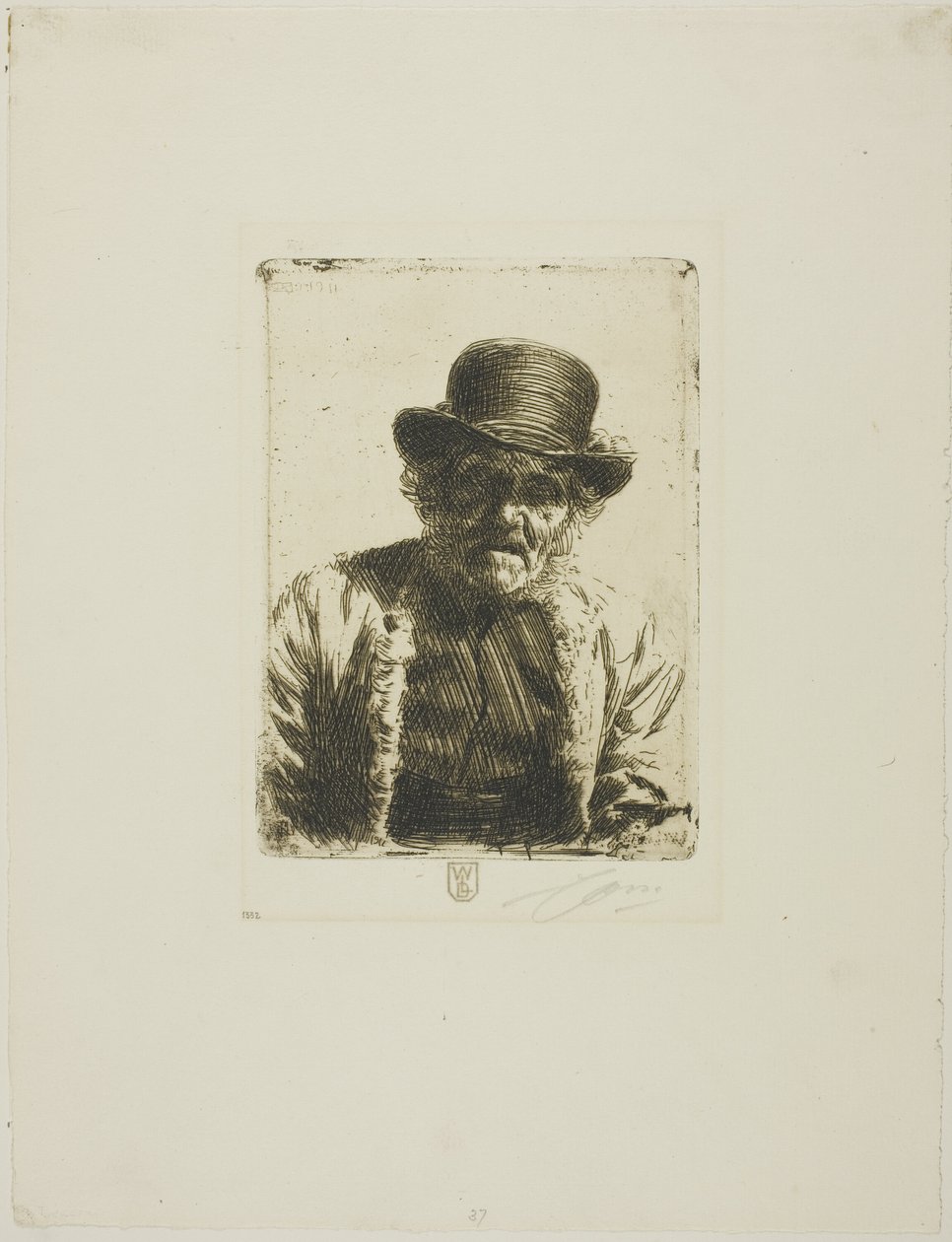 Küster von Anders Leonard Zorn