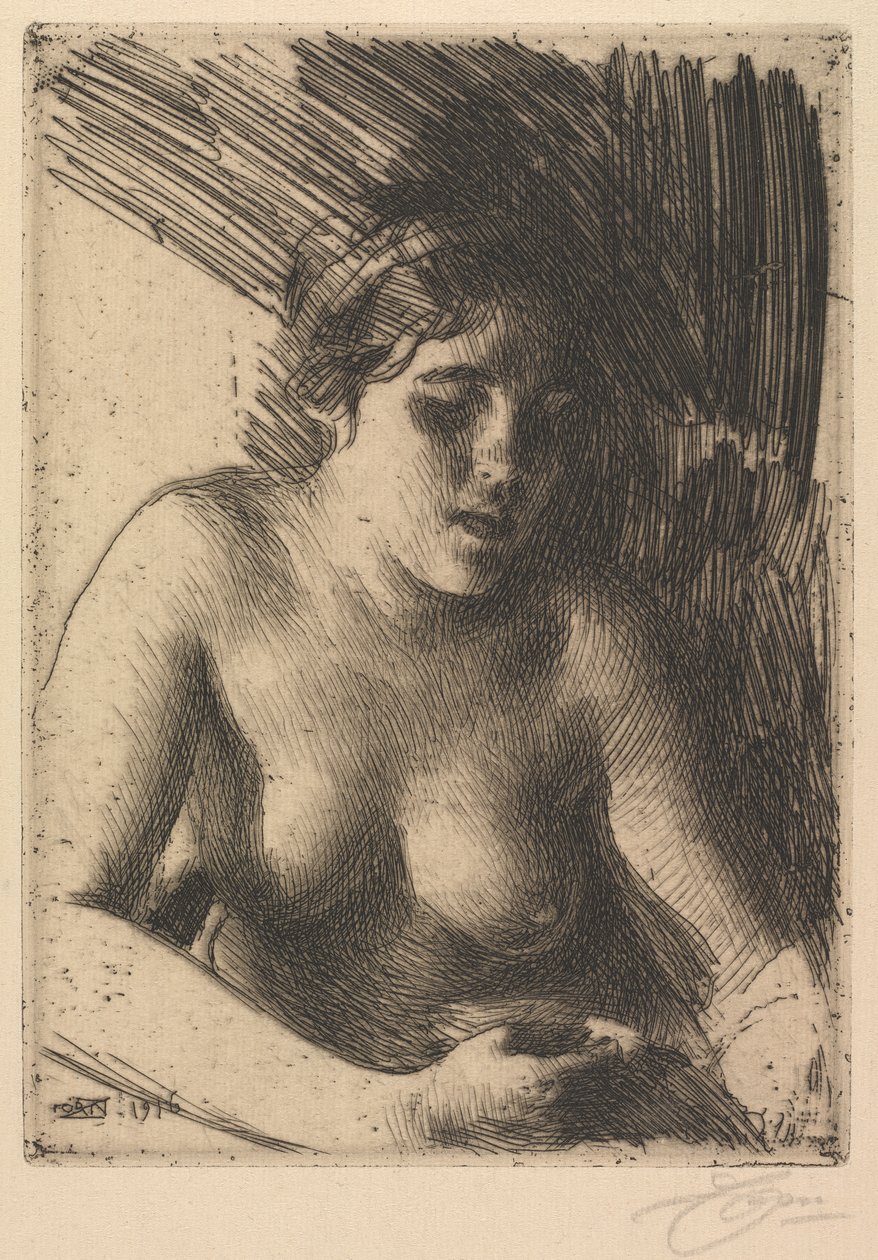 Büste von Anders Leonard Zorn