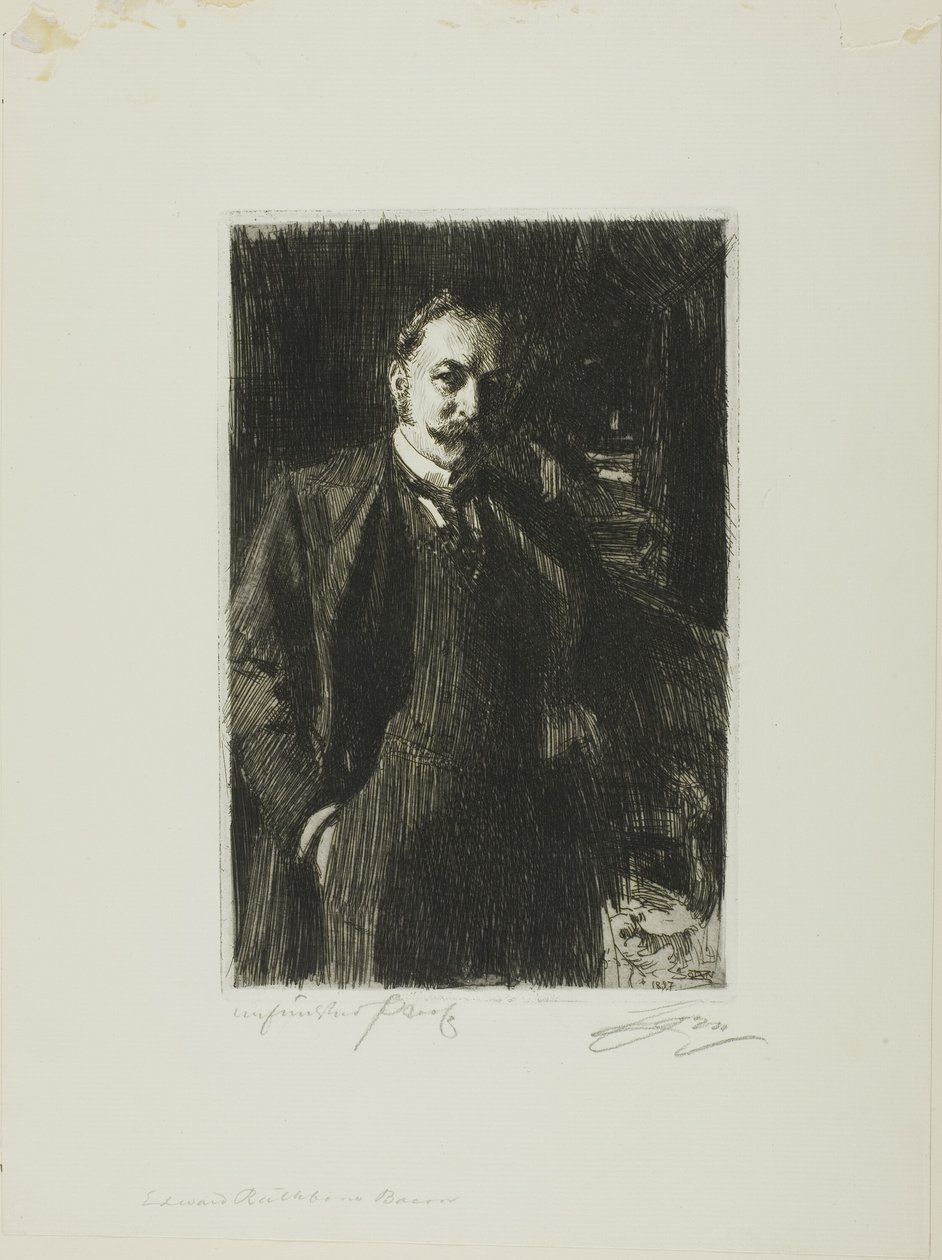 E. R. Bacon von Anders Leonard Zorn