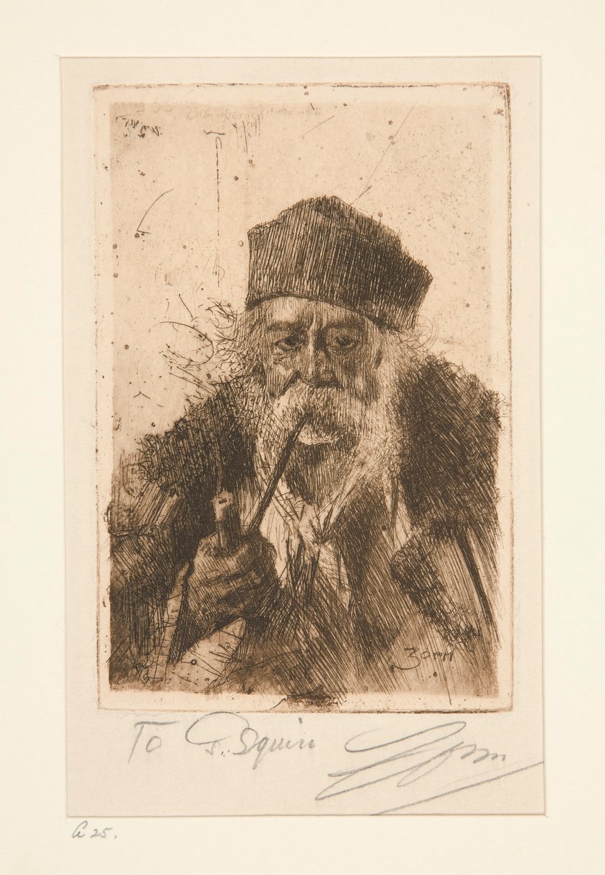 Henker aus Siebenbürgen (Ungarischer Zigeuner) von Anders Leonard Zorn