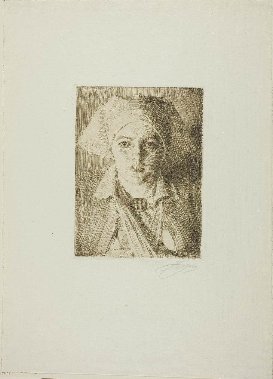 Gulli II von Anders Leonard Zorn