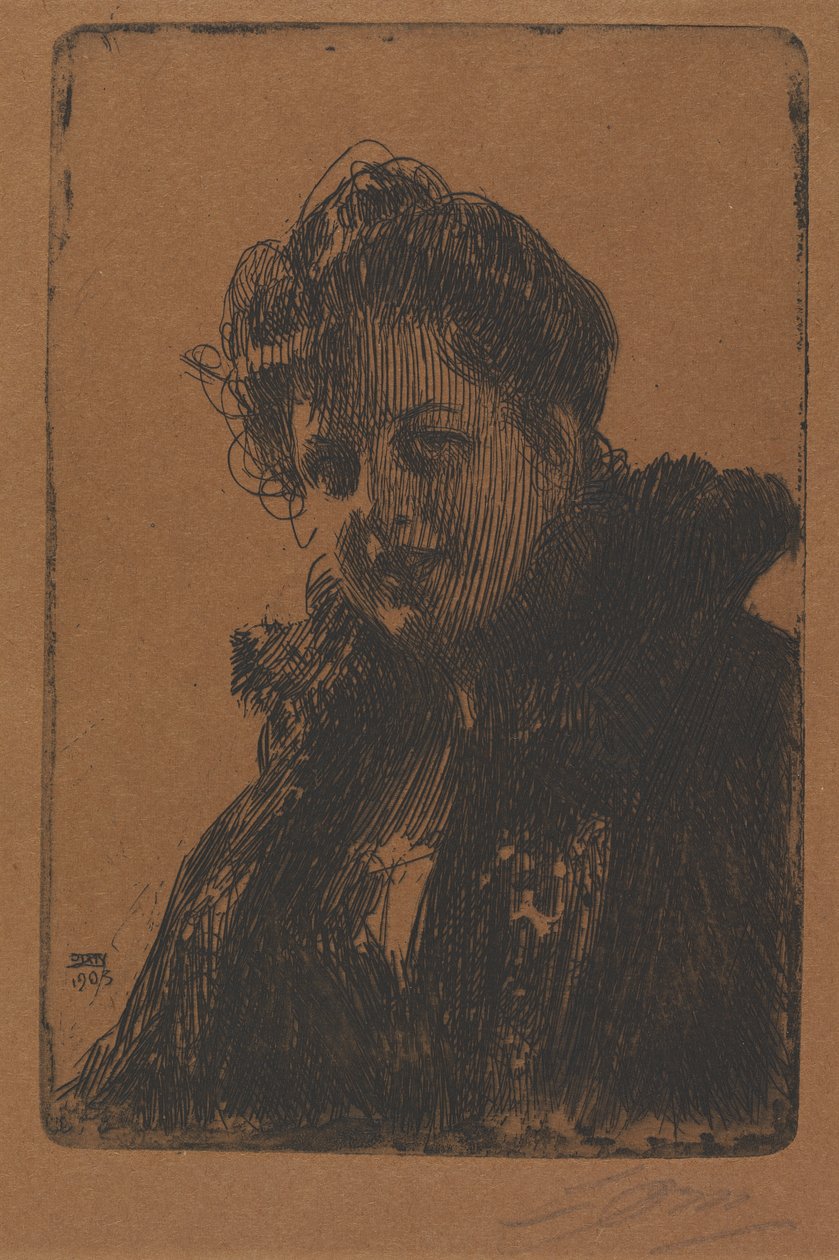 Mme. Granberg von Anders Leonard Zorn