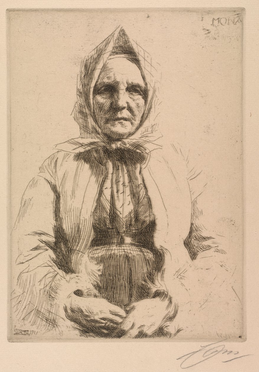 Mona von Anders Leonard Zorn