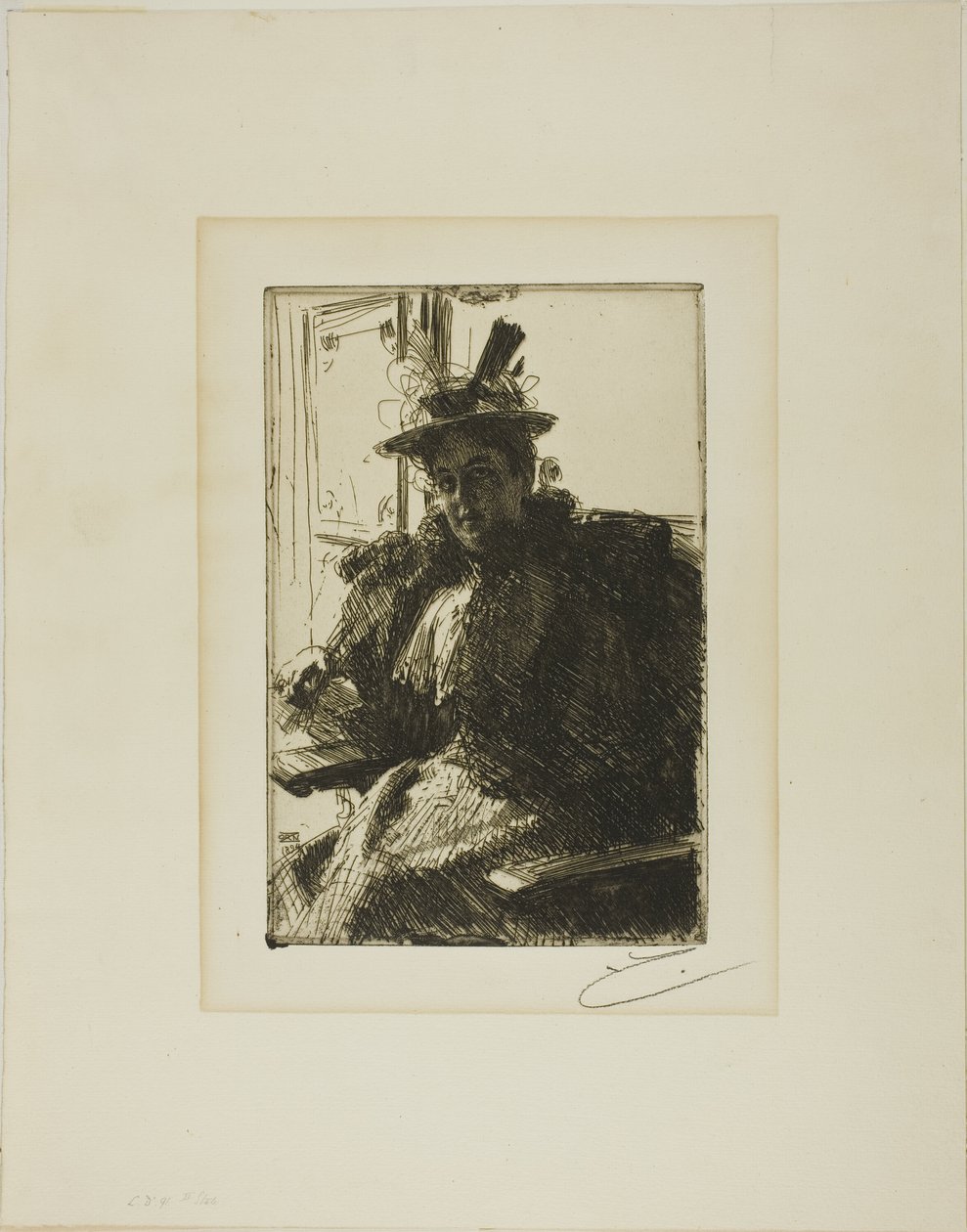Mrs. Armour von Anders Leonard Zorn