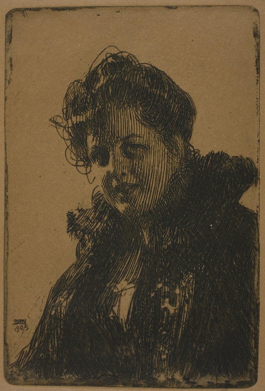 Mrs. Granberg von Anders Leonard Zorn