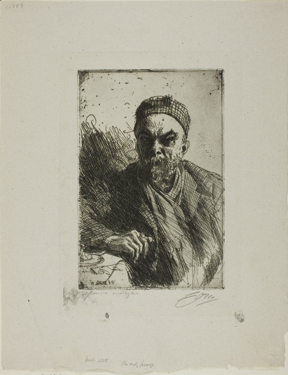 Paul Verlaine II von Anders Leonard Zorn