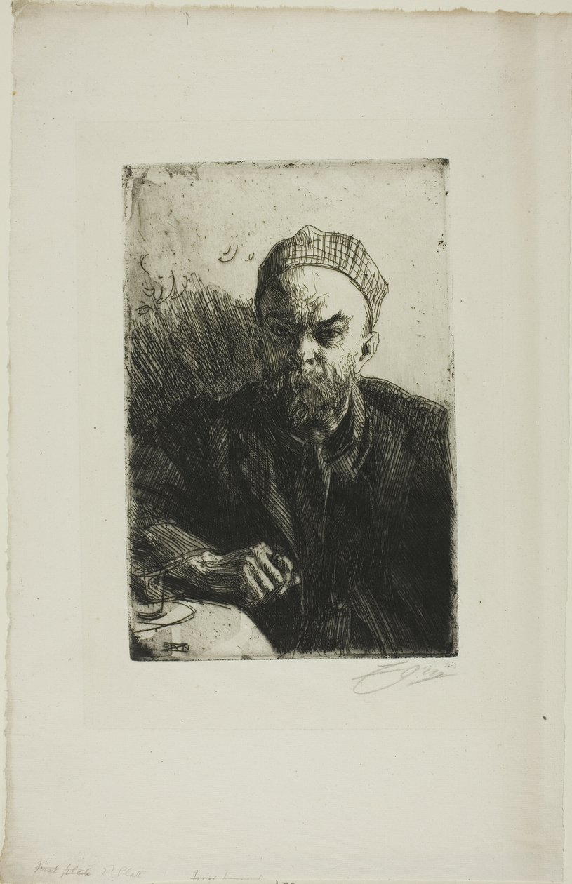 Paul Verlaine I von Anders Leonard Zorn