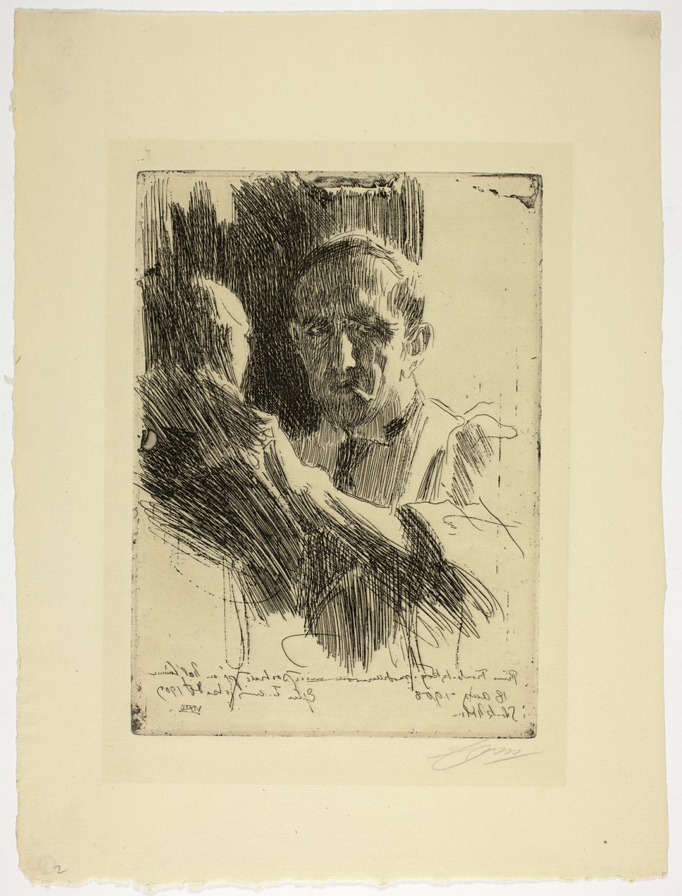 Prinz Paul Troubetzkoy II (Büste) von Anders Leonard Zorn