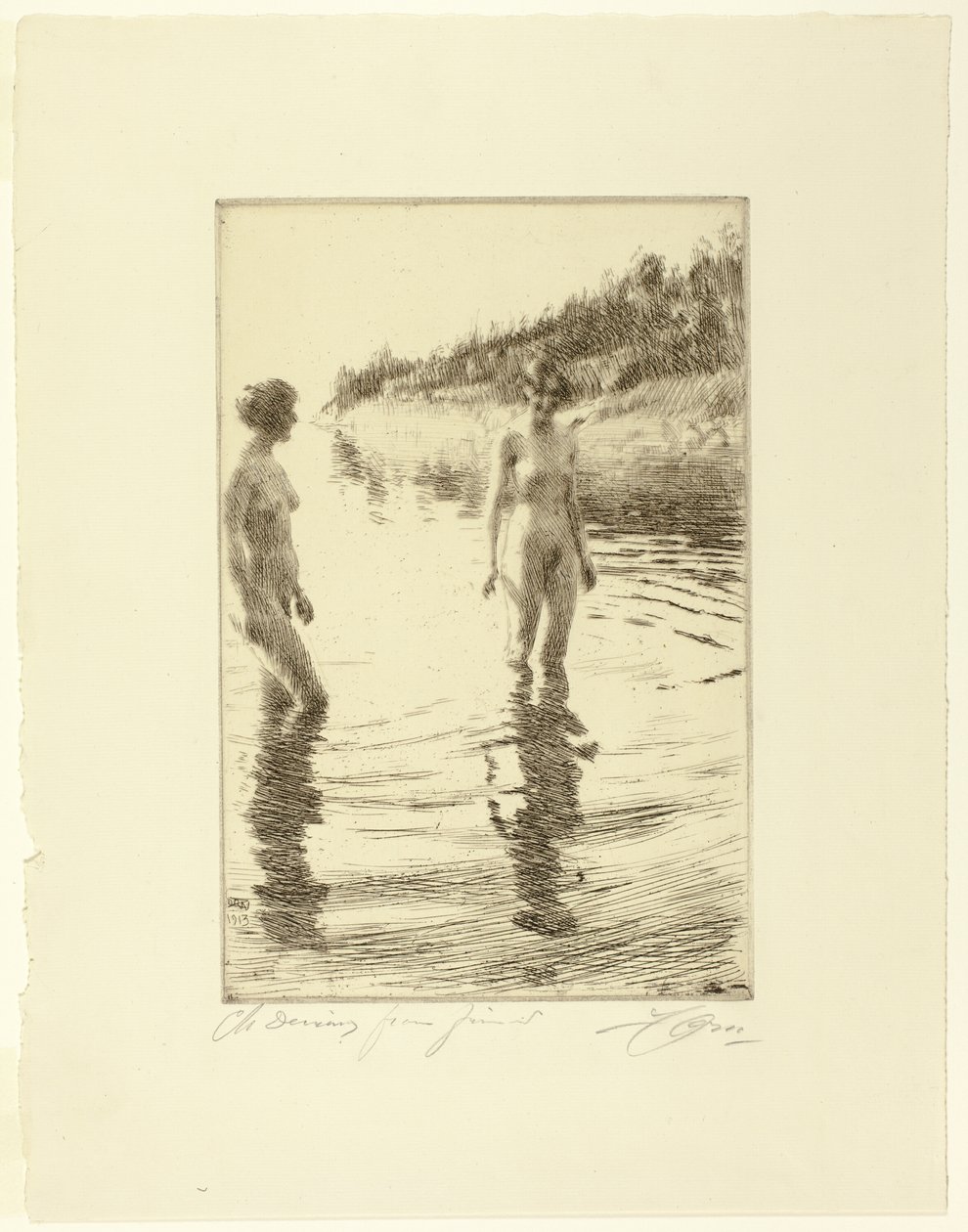 Flach von Anders Leonard Zorn