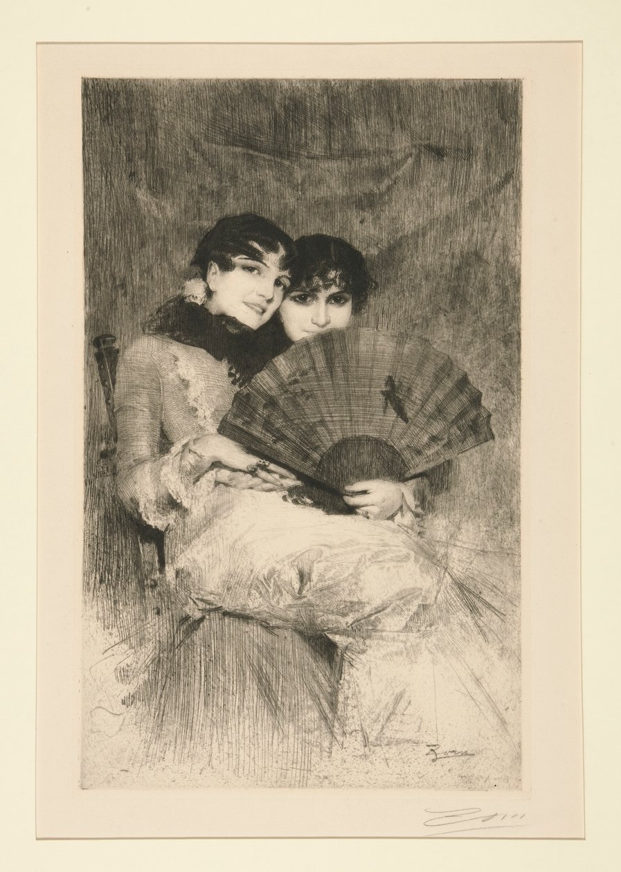 Spanische Schwestern von Anders Leonard Zorn