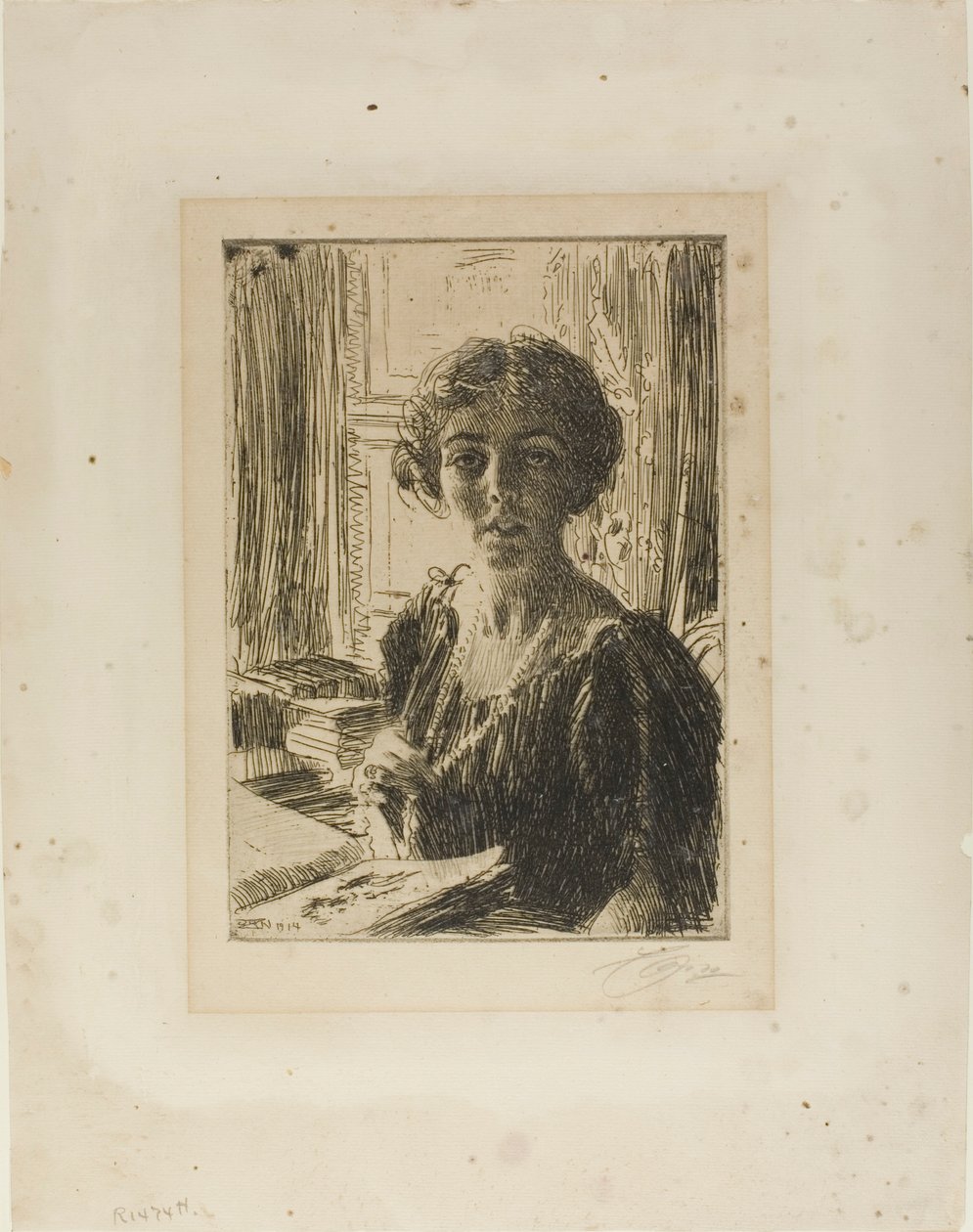 Kronprinzessin Margareta von Schweden von Anders Leonard Zorn