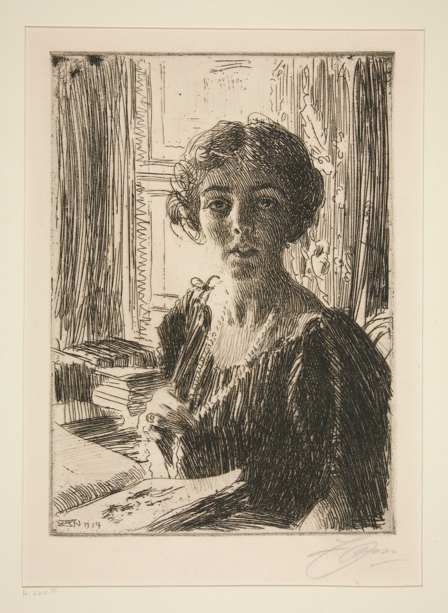 Kronprinzessin Margareta von Schweden von Anders Leonard Zorn