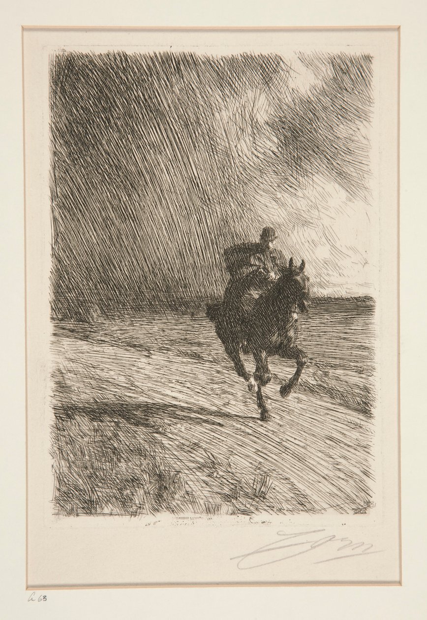 Der Sturm von Anders Leonard Zorn