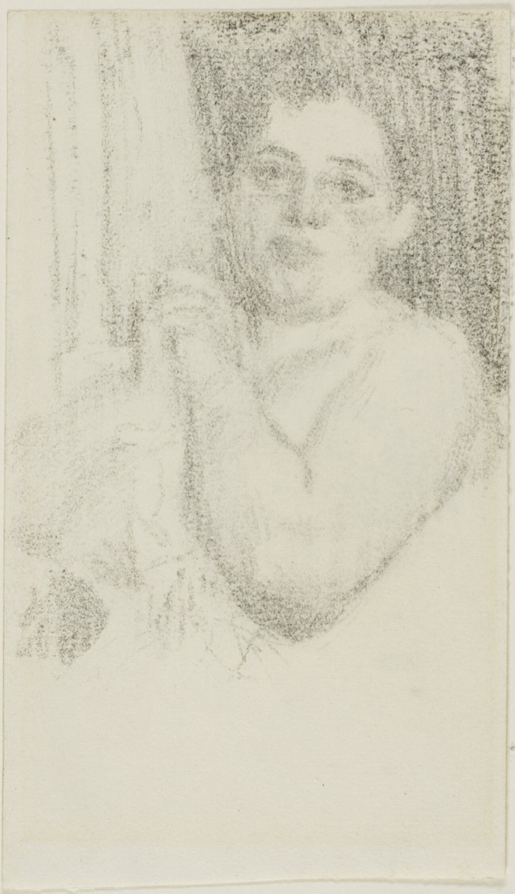 Frau mit gefalteten Händen von Anders Zorn
