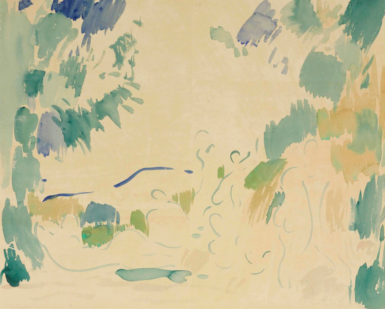 Badende von Andre Derain