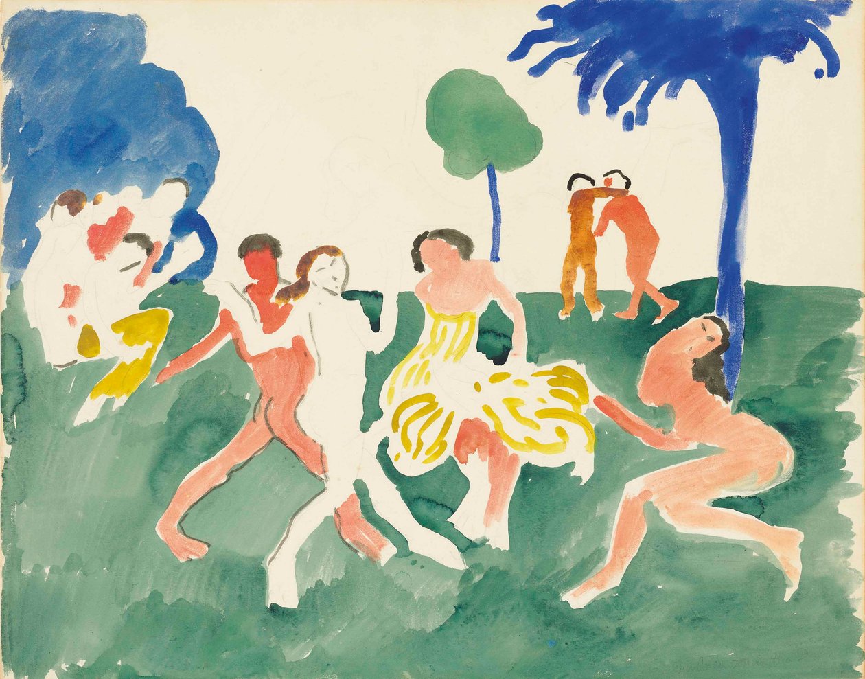 Die Gavotte von Andre Derain