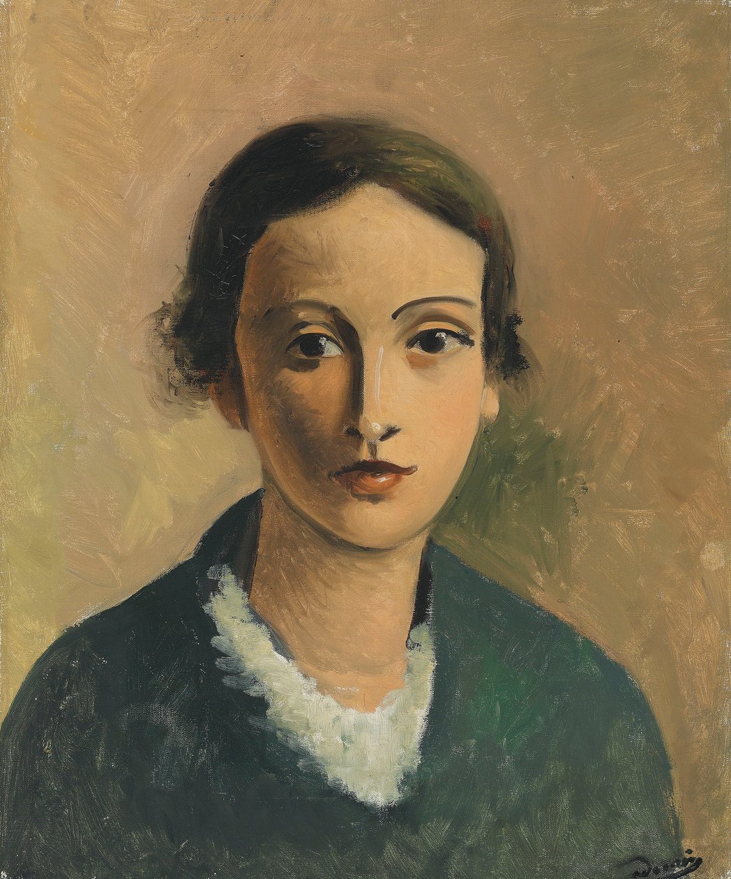 Porträt von Geneviève, Nichte des Künstlers von Andre Derain