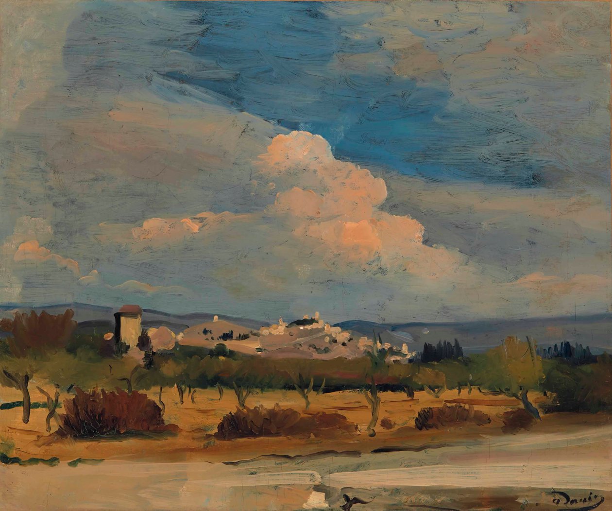 Ansicht von Eygalières von Andre Derain