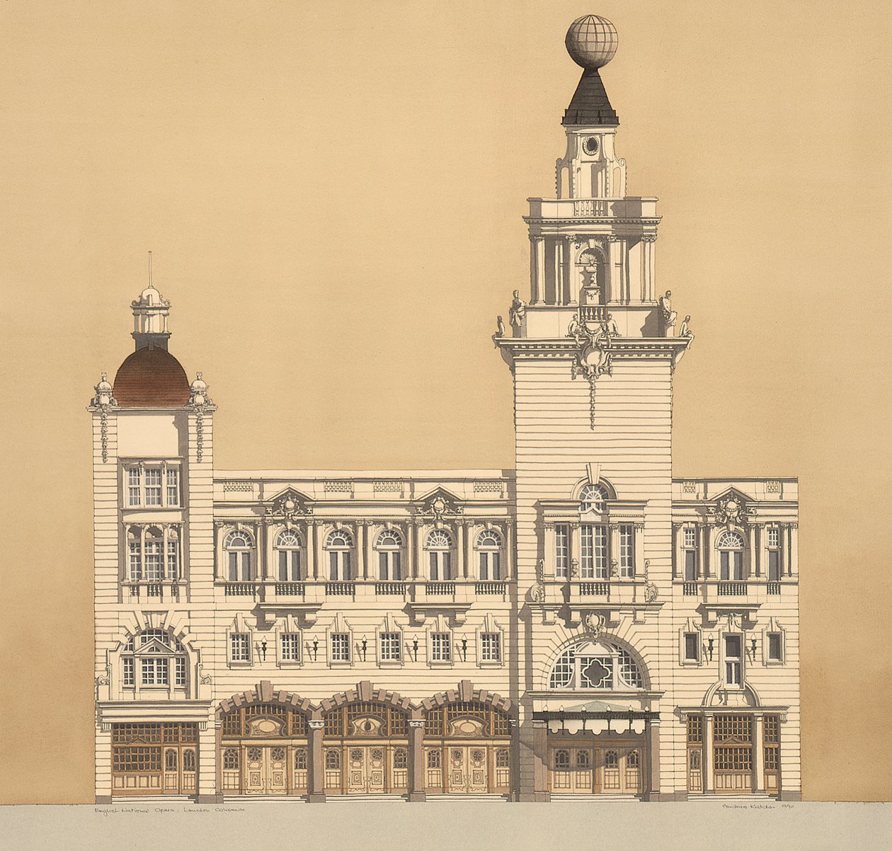 English National Opera, London von Andras Kaldor