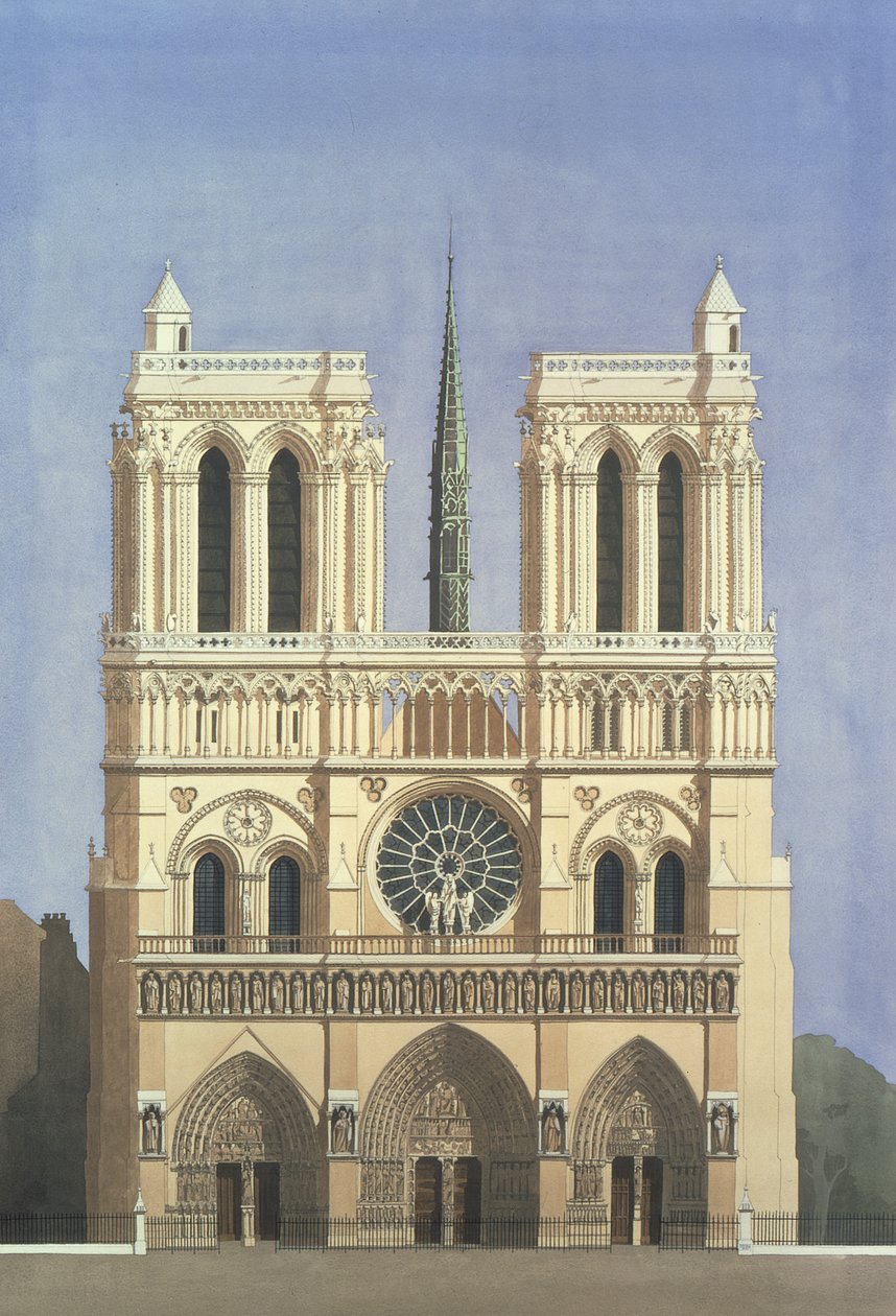 Notre Dame, Paris von Andras Kaldor