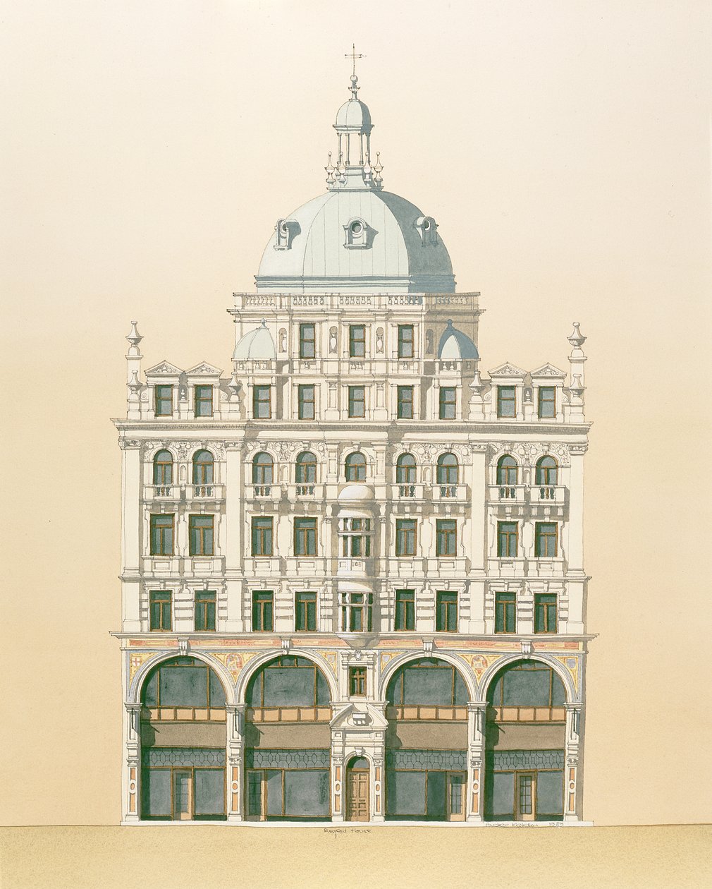 Regent House, Regent Street von Andras Kaldor
