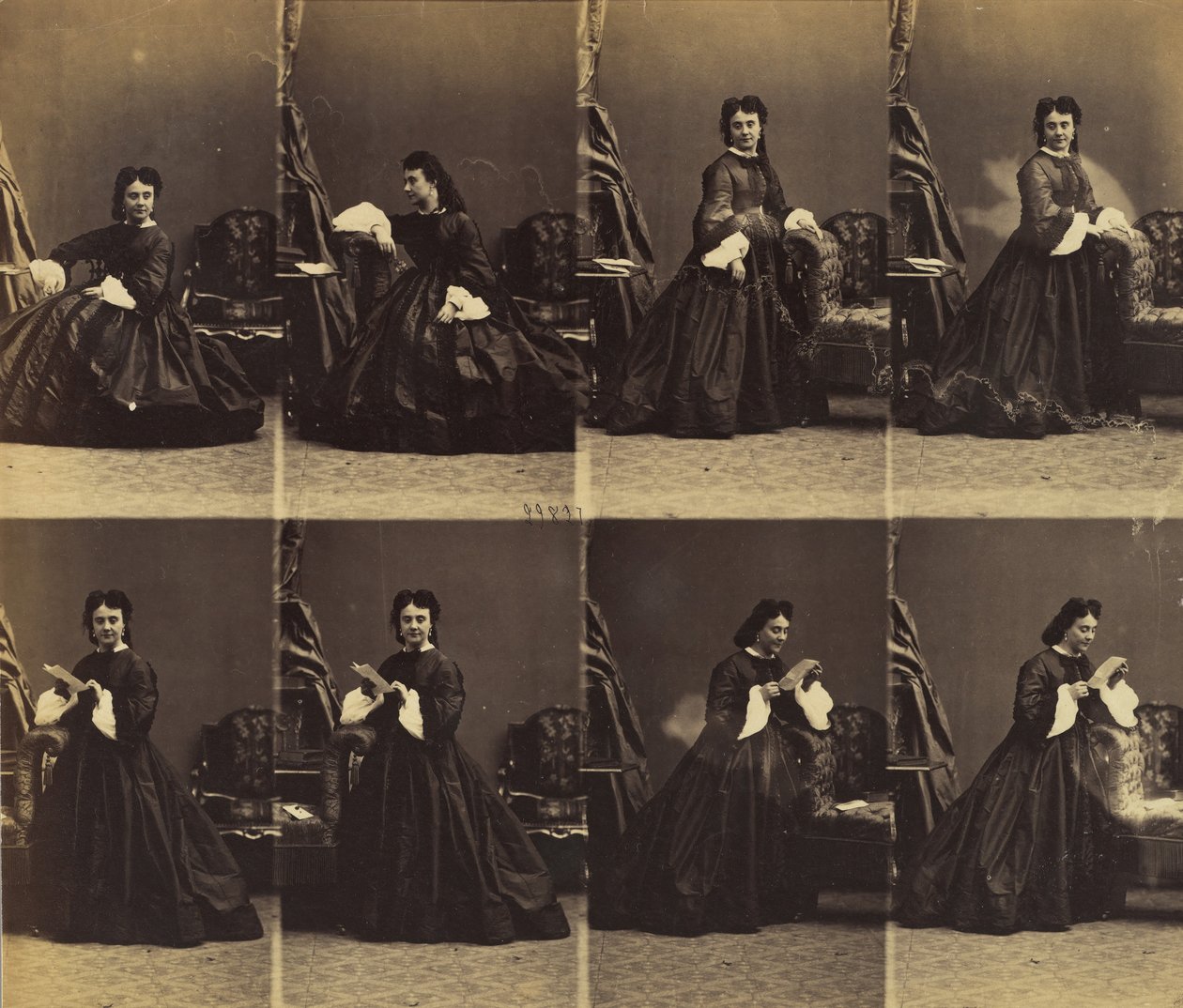 Mangin, 1861 von Andre Adolphe Eugene Disderi