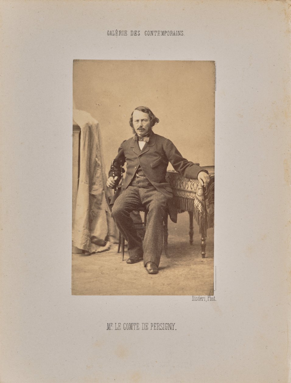 Monsieur le comte de Persigny von Andre Adolphe Eugene Disderi