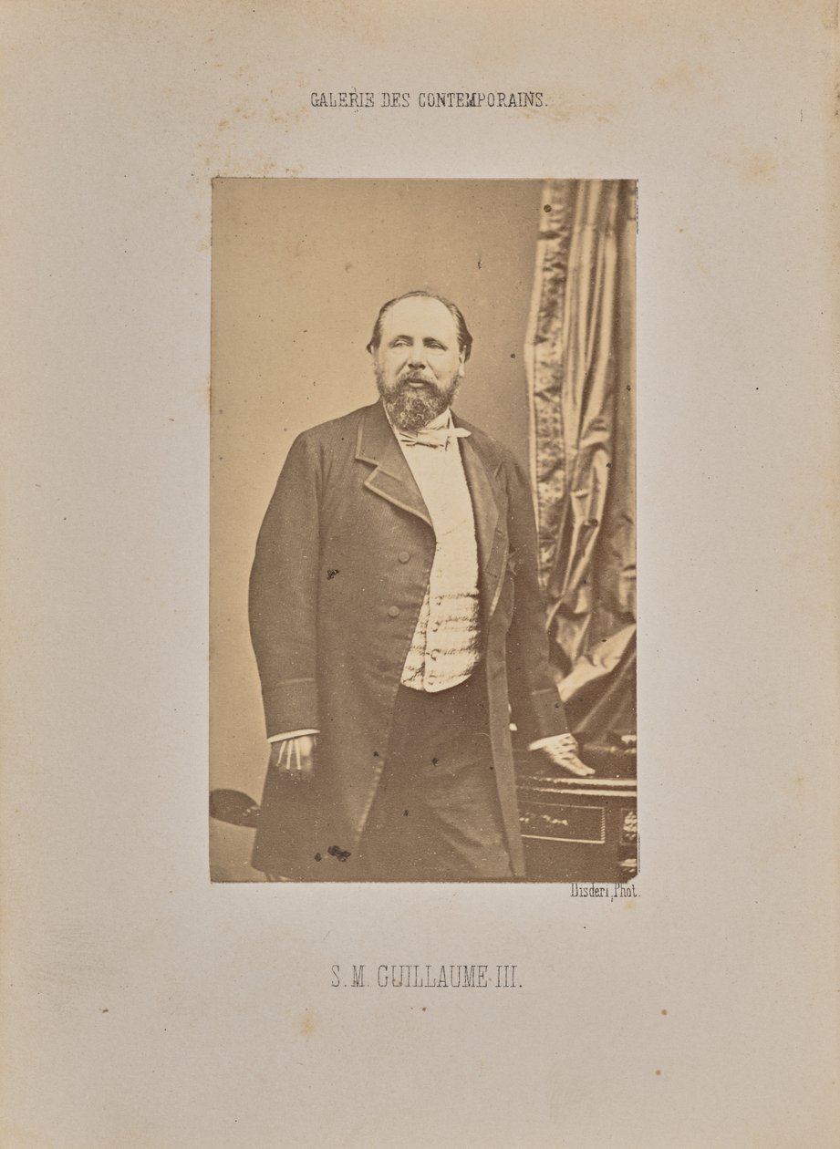 Seine Majestät Wilhelm III von Andre Adolphe Eugene Disderi