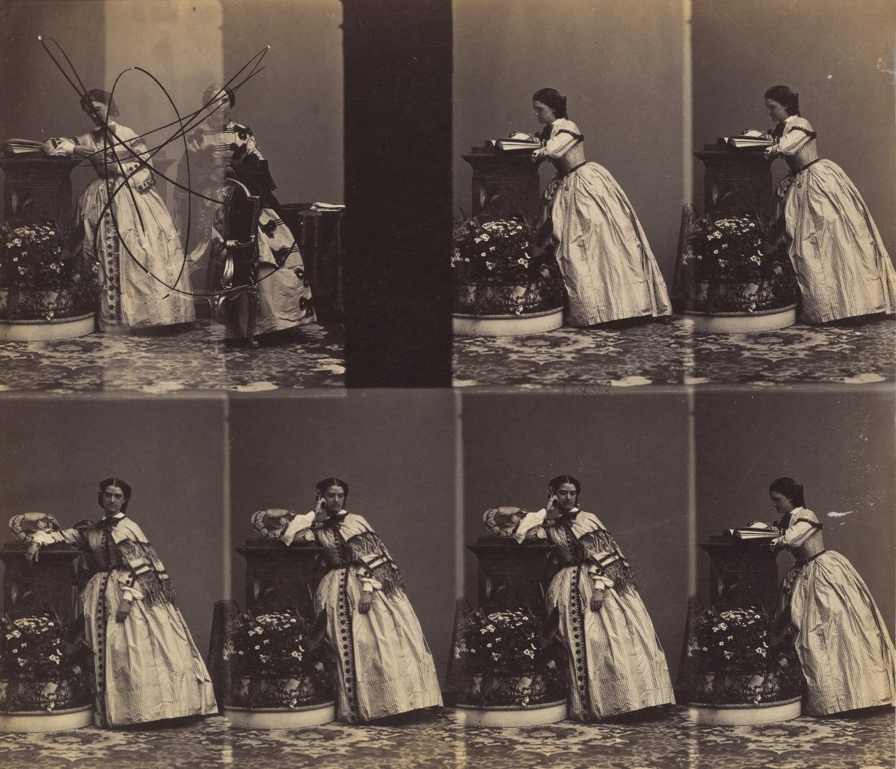 V Queniaus, Mai-Juni 1860 von Andre Adolphe Eugene Disderi