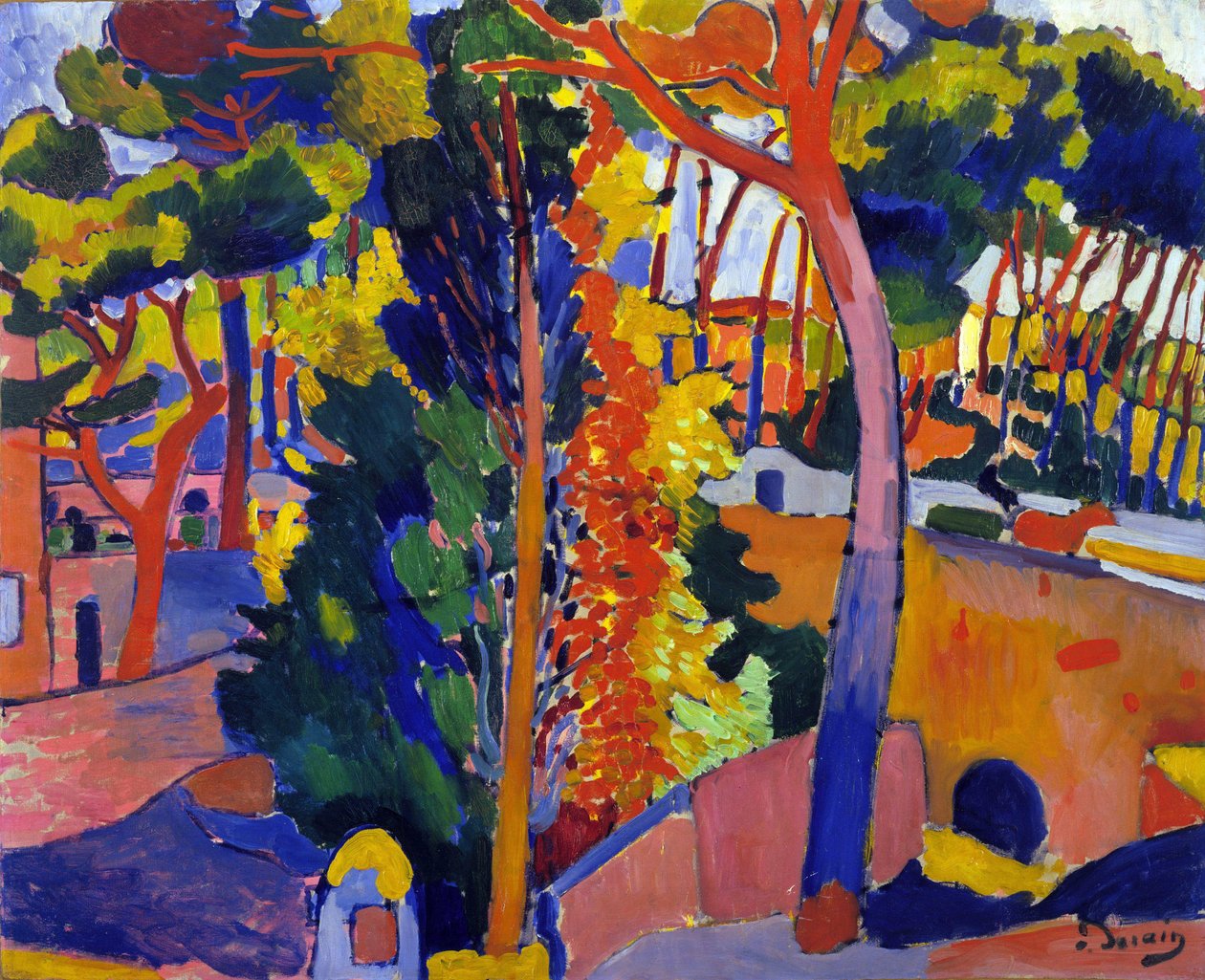 Brücke über den Riou von Andre Derain