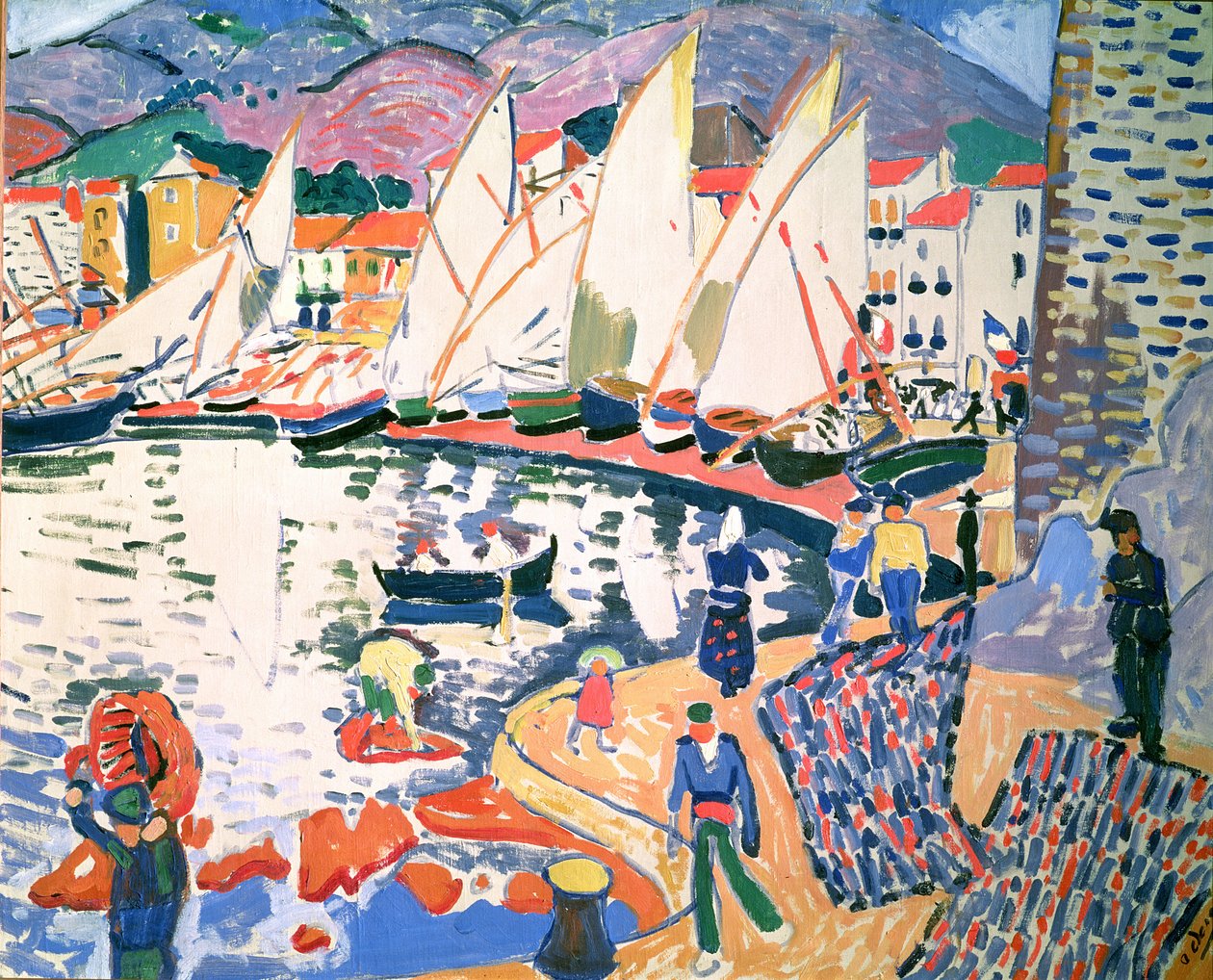 Segel trocknen von Andre Derain