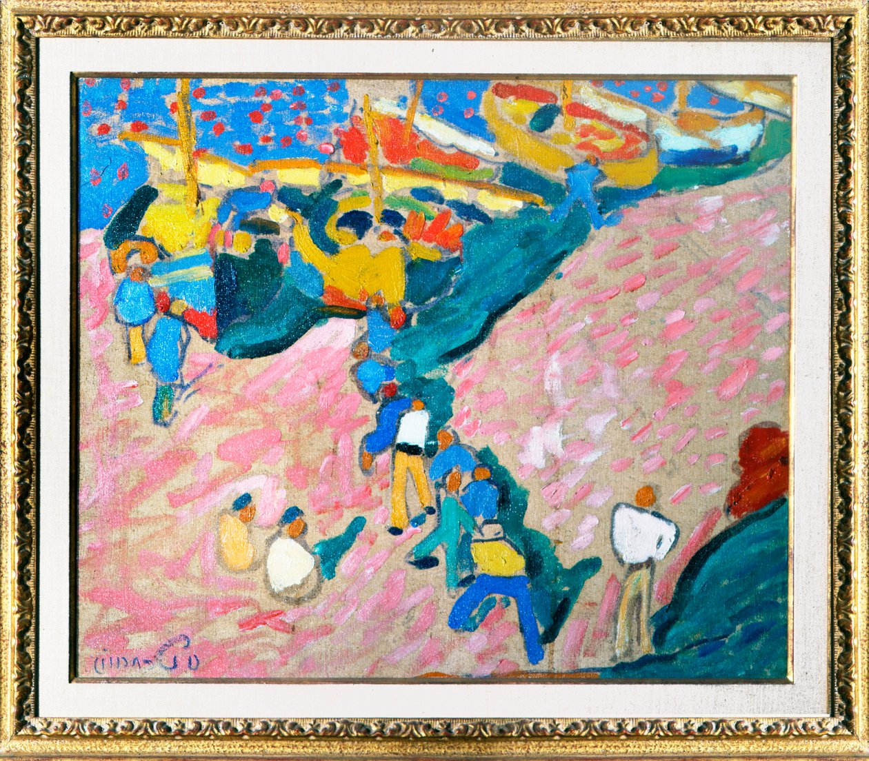 Fischer in Collioure von André Derain von Andre Derain