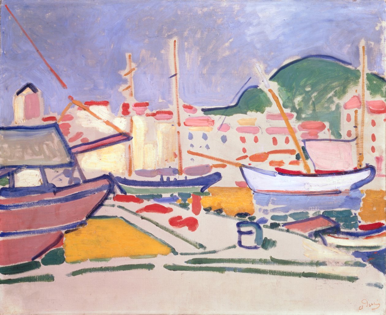 Hafen, ca. 1905 von Andre Derain