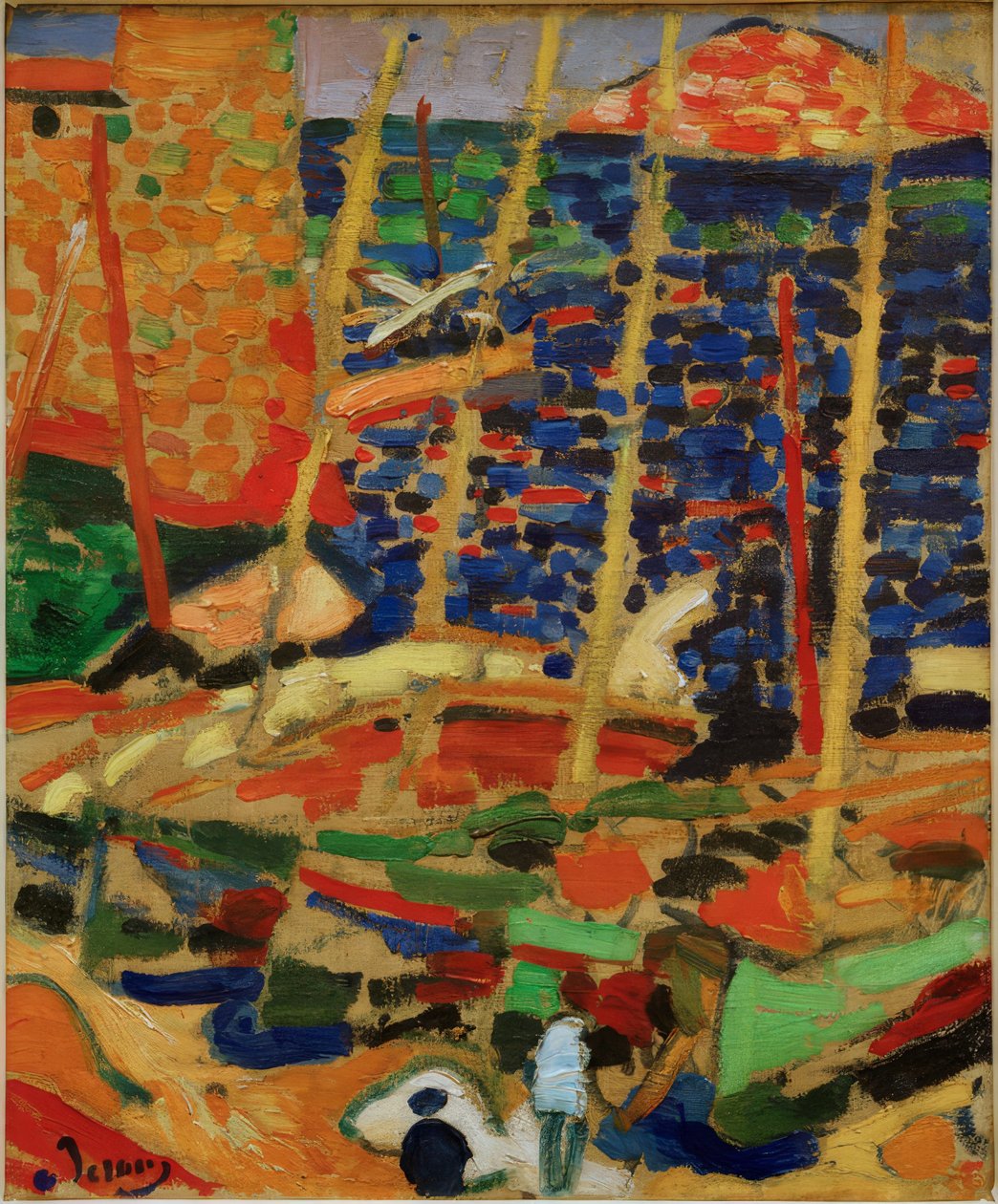Der Hafen von Collioure von Andre Derain