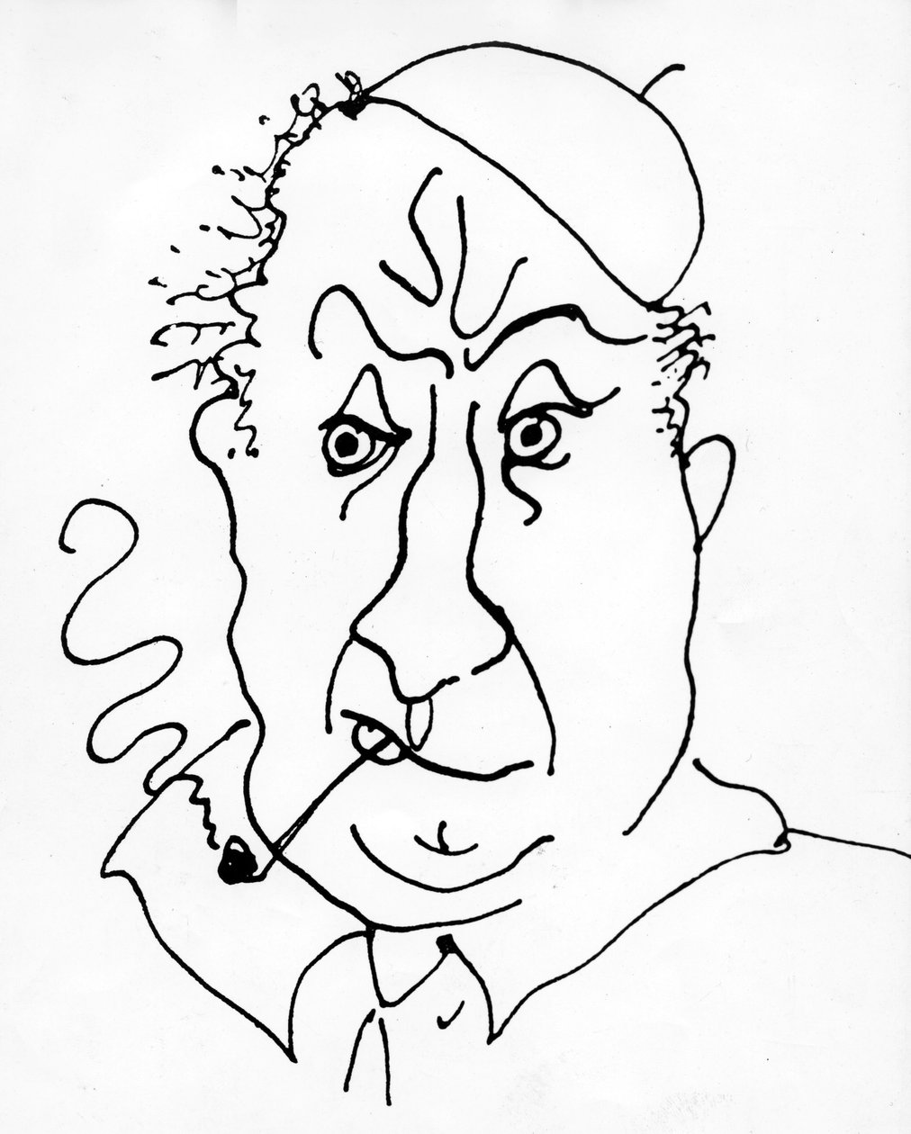 Selbstporträt von Andre Derain
