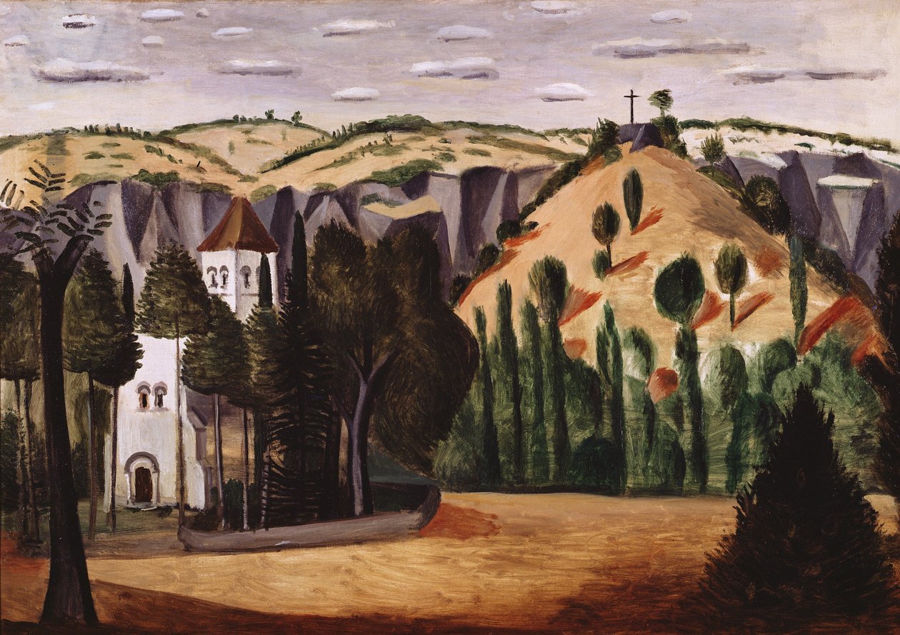 Die Kirche in Vers von Andre Derain