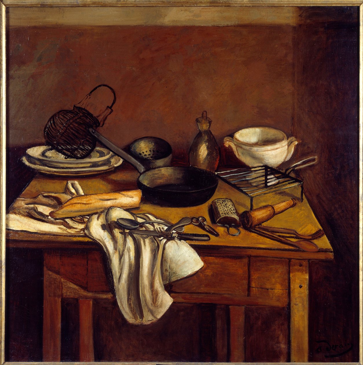 Der Küchentisch, ca. 1922 von Andre Derain