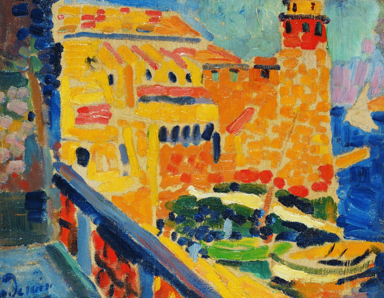Der Leuchtturm von Collioure von Andre Derain