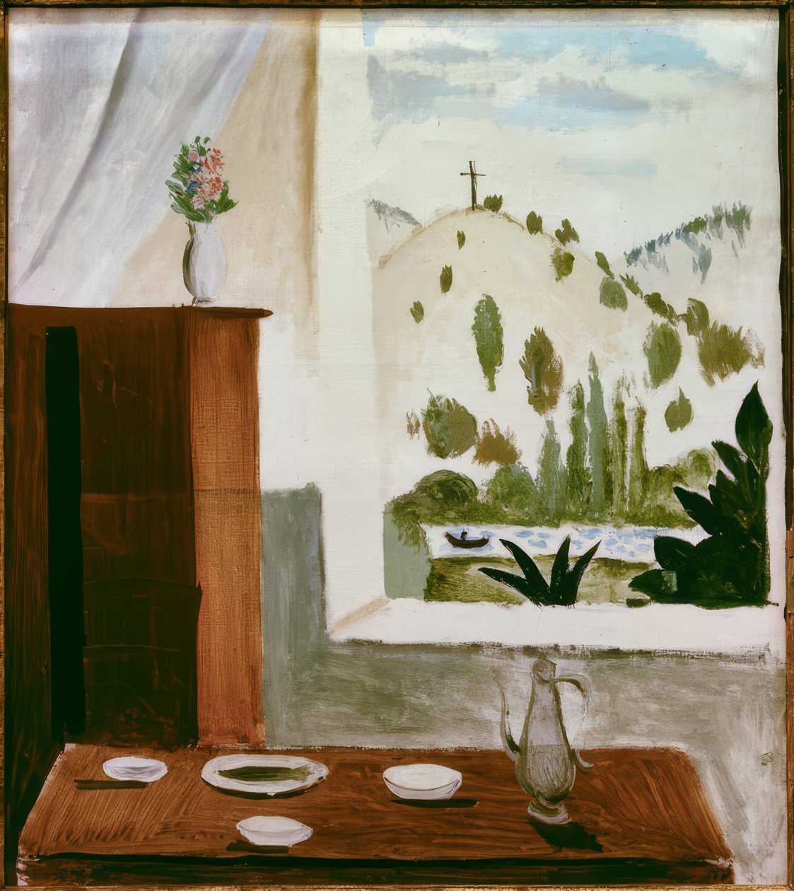 Blick aus dem Fenster von Andre Derain