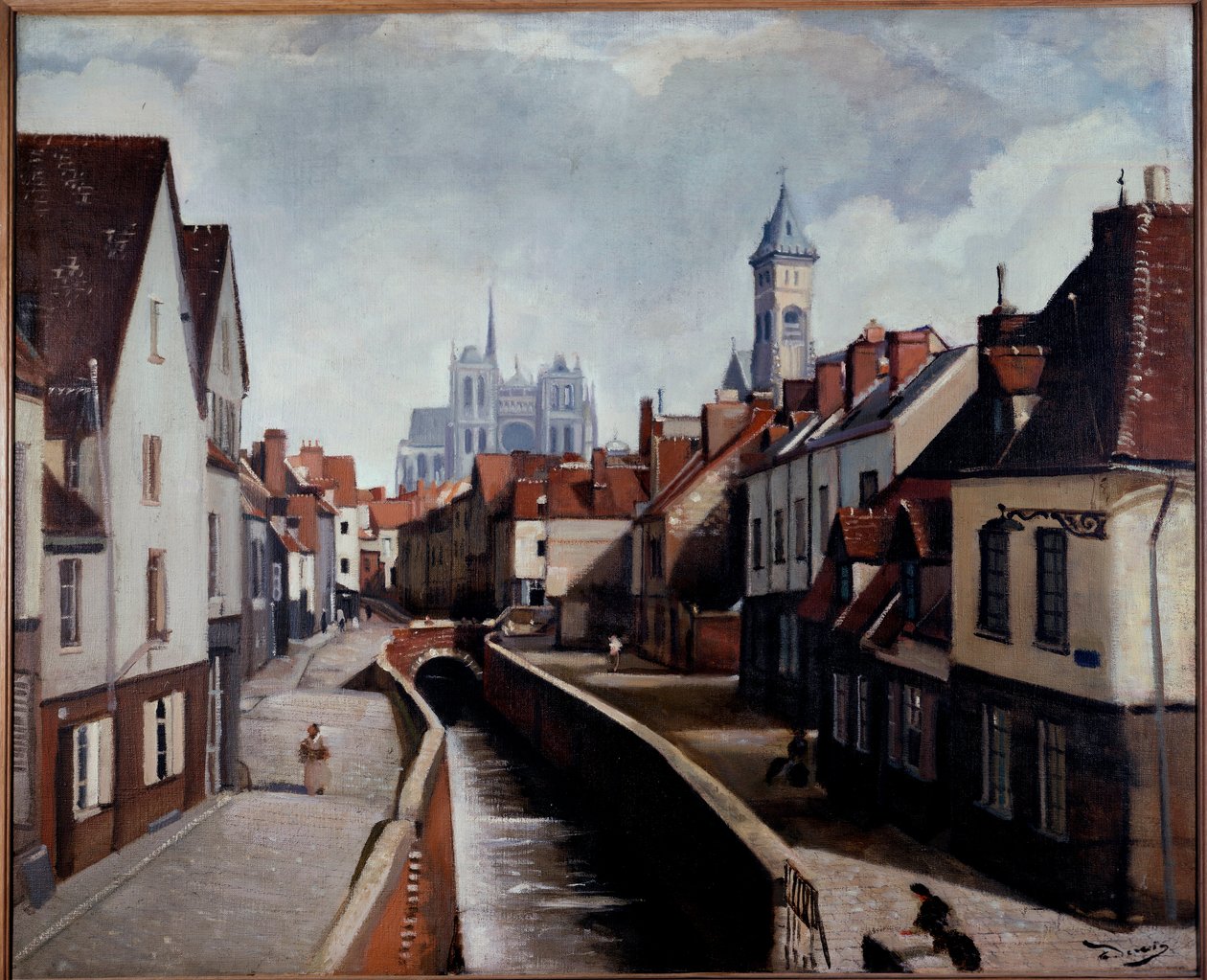 Blick auf Amiens von Andre Derain