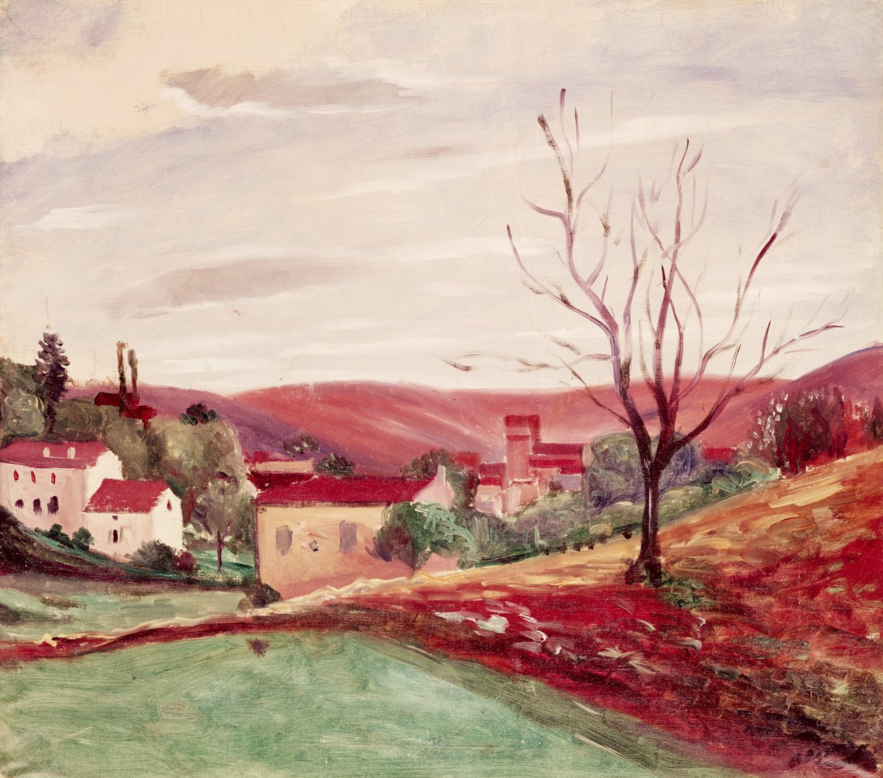 Winterlandschaft von Andre Derain