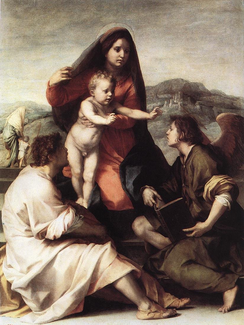 Madonna della Scala von Andrea del Sarto