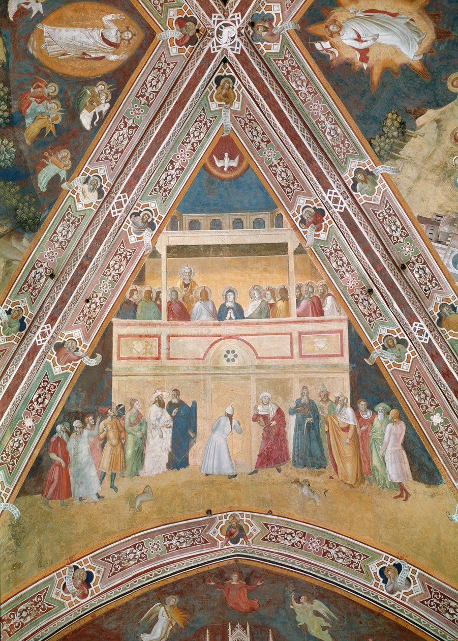 Pfingsten, ca. 1366-68 von Andrea di Bonaiuto