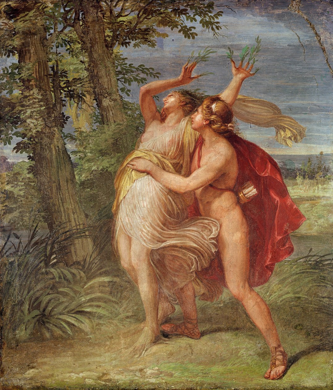 Apollo und Daphne von Andrea the Elder Appiani