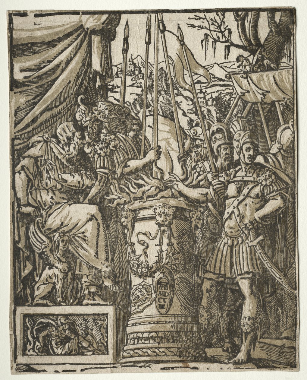 Mucius Scaevola von Andrea Andreani