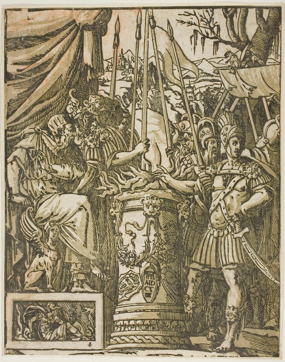 Mucius Scaevola von Andrea Andreani