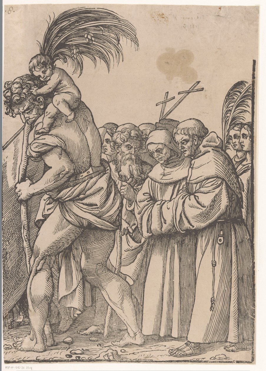 Triumph Christi (achter Teil) von Andrea Andreani