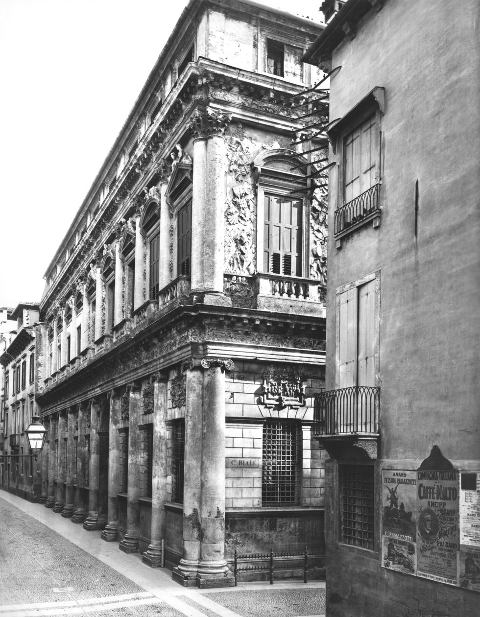 Palazzo Porto-Barbarano, erbaut ca. 1570-75 von Andrea Palladio